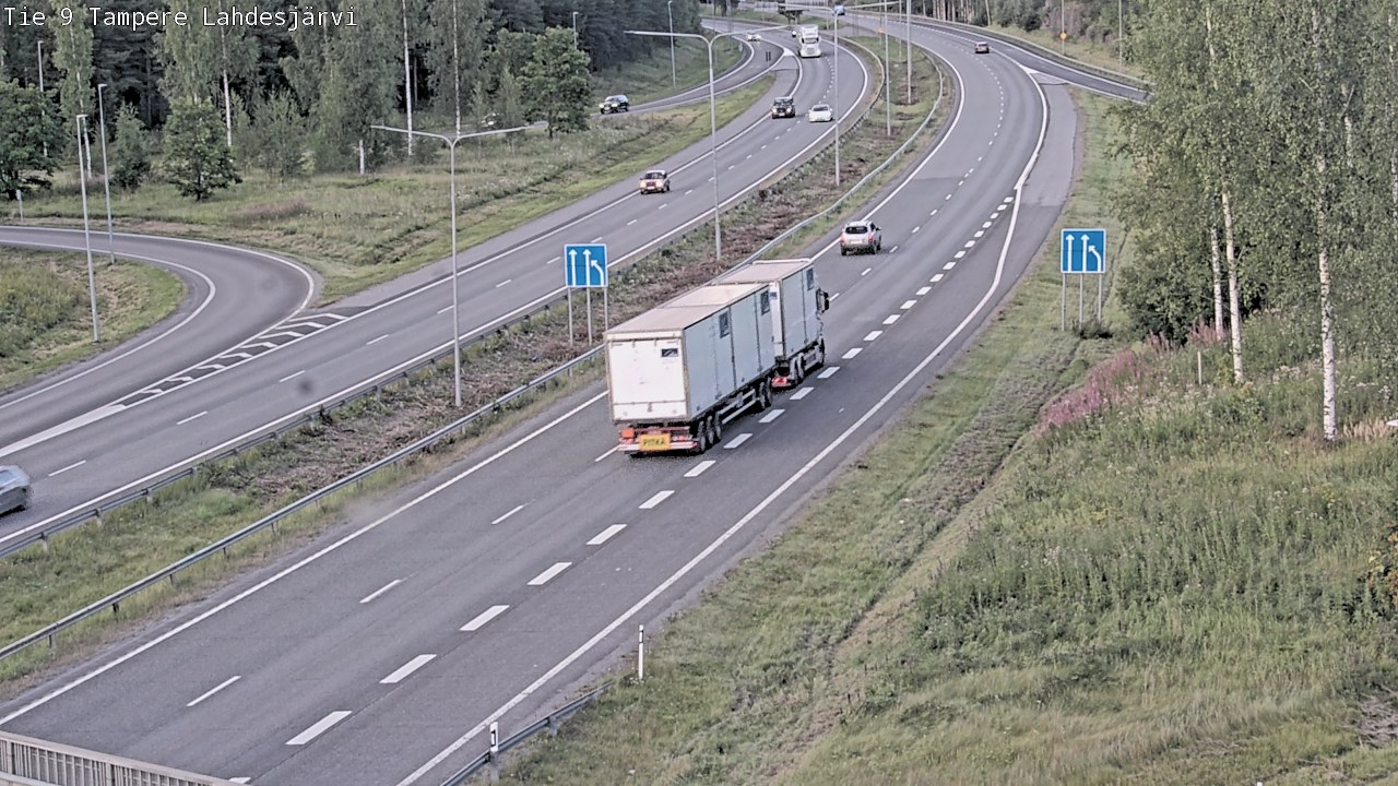 Kelikamerat Kuva Tie 9 Tampere, Lahdesjärvi, Tampere, Pirkanmaa