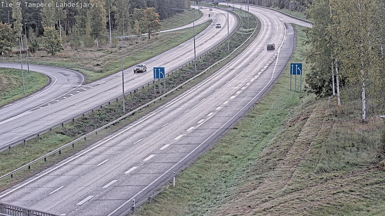Weather Camera Image Road 9 Tampere, Lahdesjärvi, Tampere, Pirkanmaa