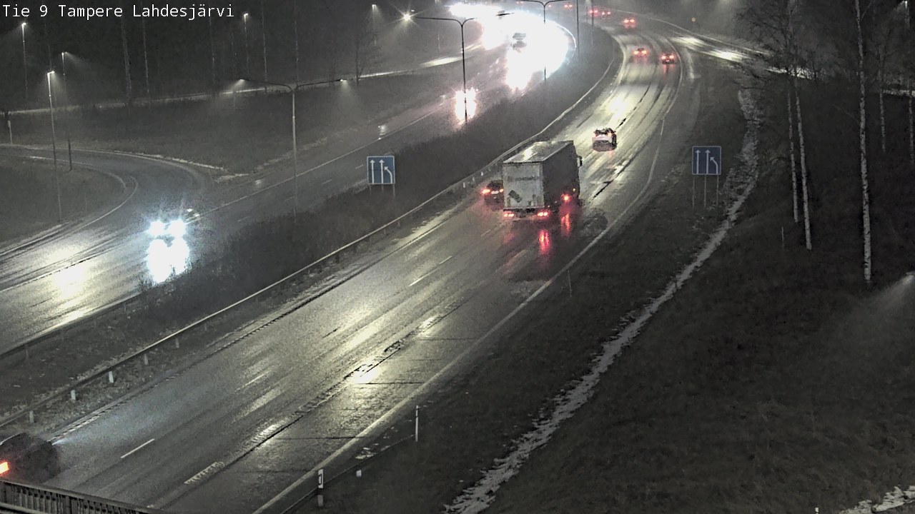 Weather Camera Image Väg 9 Tammerfors, Lahdesjärvi, Tampere, Pirkanmaa