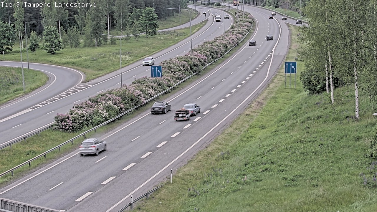 Kelikamerat Kuva Tie 9 Tampere, Lahdesjärvi, Tampere, Pirkanmaa