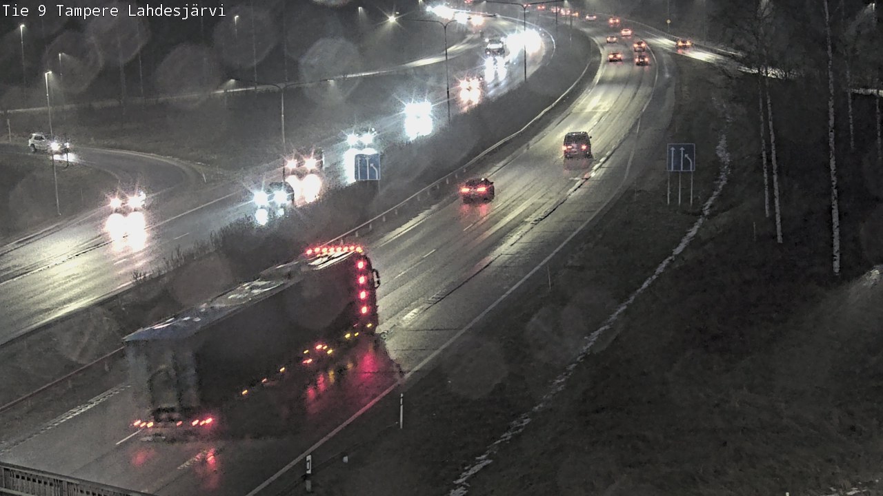 Weather Camera Image Väg 9 Tammerfors, Lahdesjärvi, Tampere, Pirkanmaa