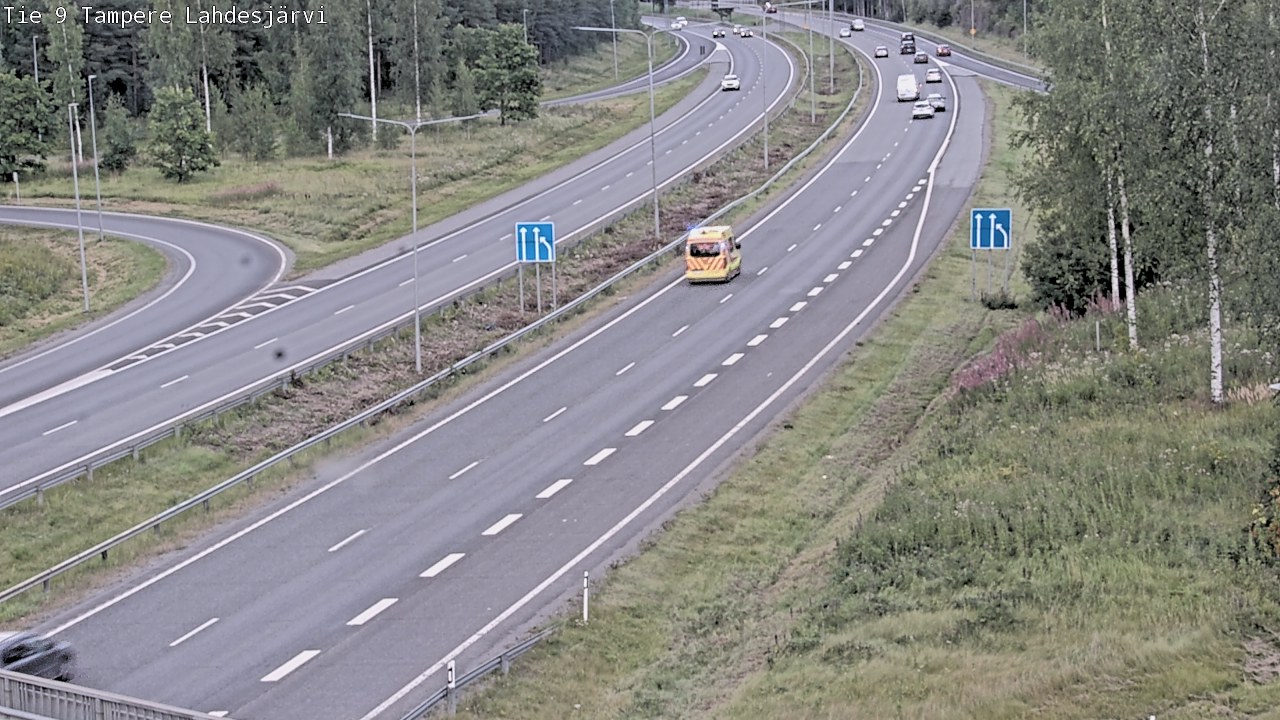 Kelikamerat Kuva Tie 9 Tampere, Lahdesjärvi, Tampere, Pirkanmaa