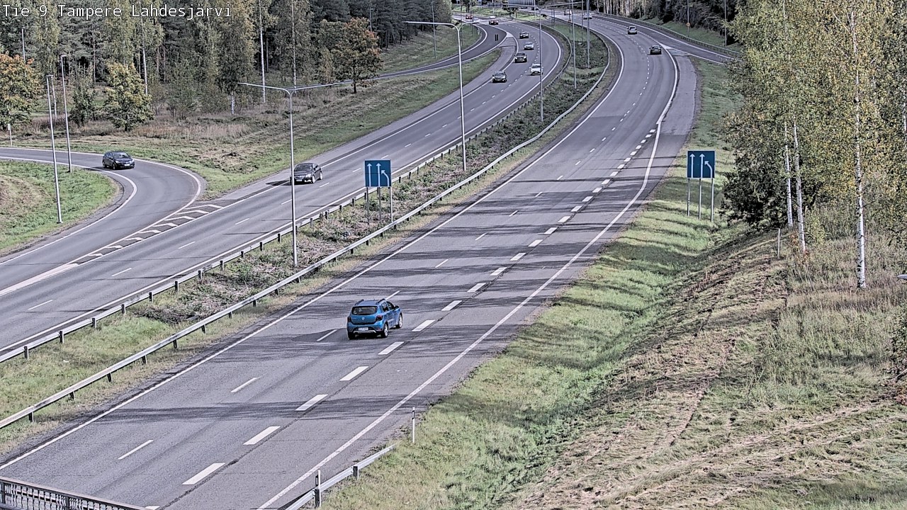Kelikamerat Kuva Tie 9 Tampere, Lahdesjärvi, Tampere, Pirkanmaa