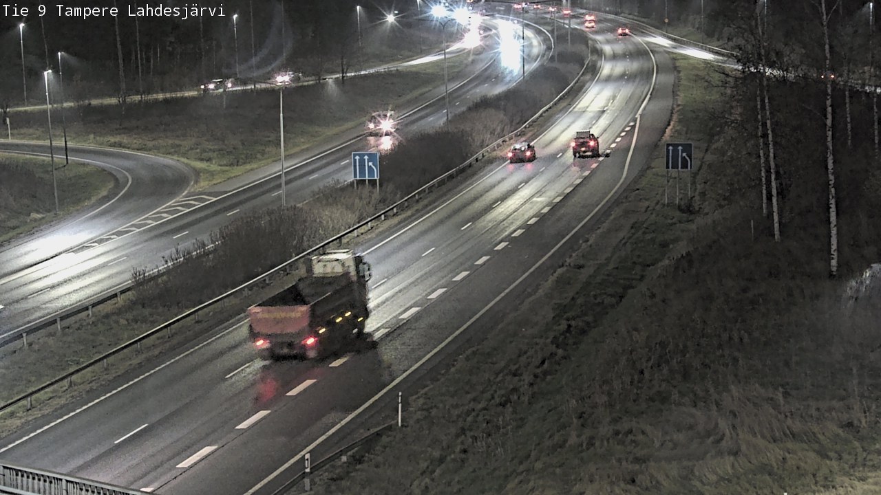 Kelikamerat Kuva Tie 9 Tampere, Lahdesjärvi, Tampere, Pirkanmaa