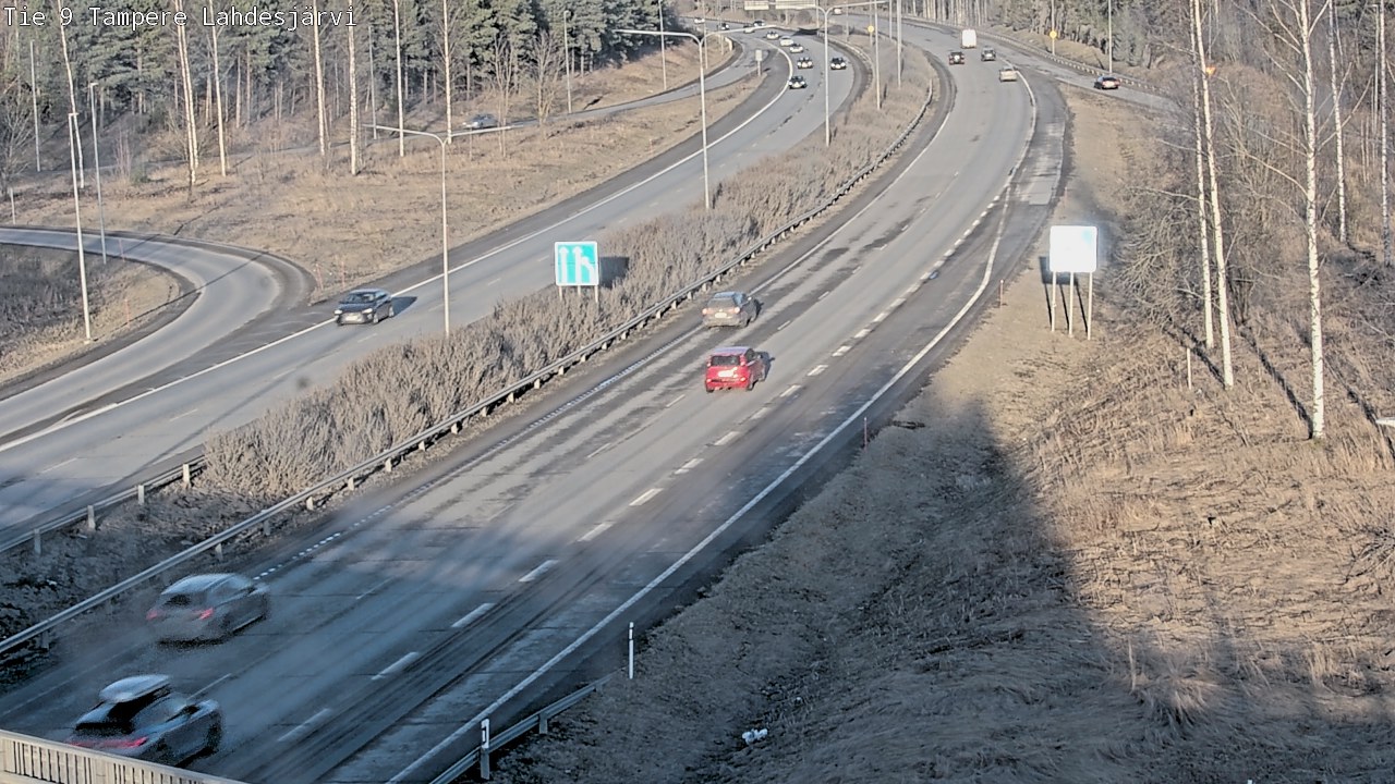 Weather Camera Image Road 9 Tampere, Lahdesjärvi, Tampere, Pirkanmaa