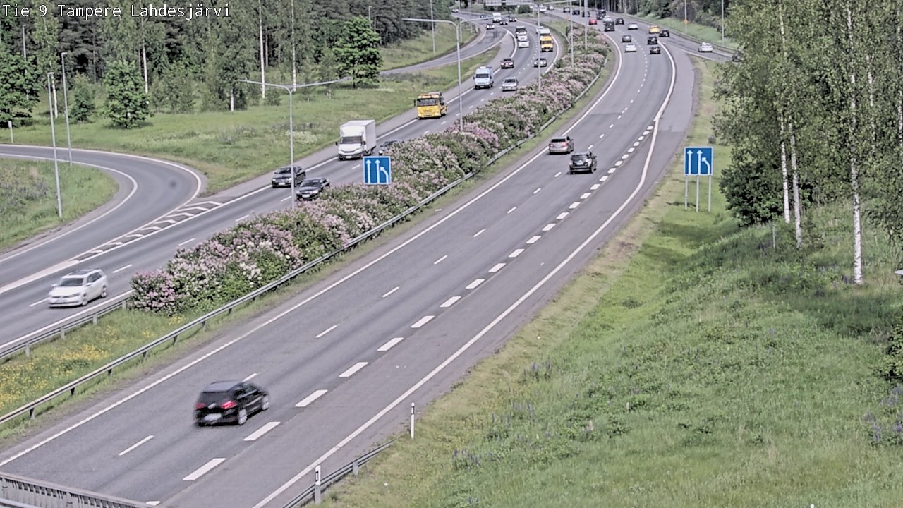 Kelikamerat Kuva Tie 9 Tampere, Lahdesjärvi, Tampere, Pirkanmaa