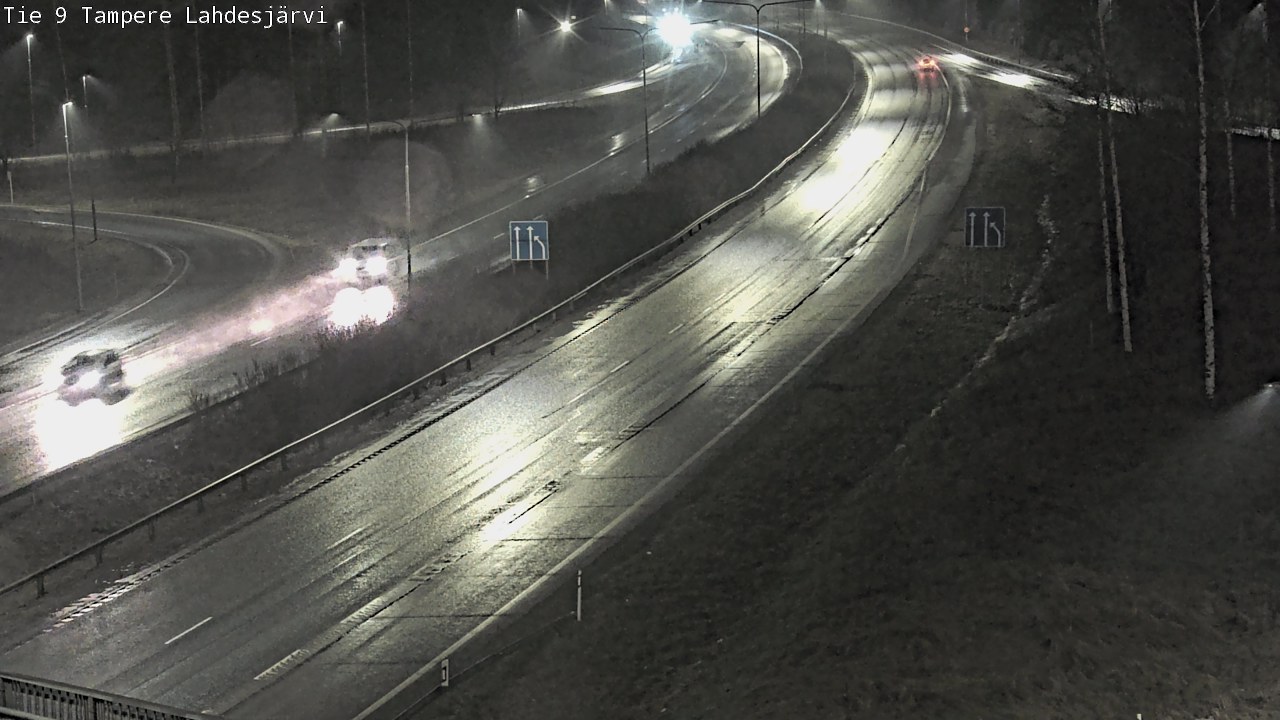 Weather Camera Image Väg 9 Tammerfors, Lahdesjärvi, Tampere, Pirkanmaa