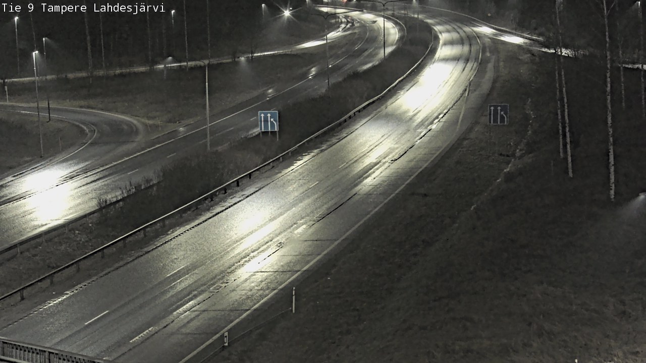 Weather Camera Image Väg 9 Tammerfors, Lahdesjärvi, Tampere, Pirkanmaa
