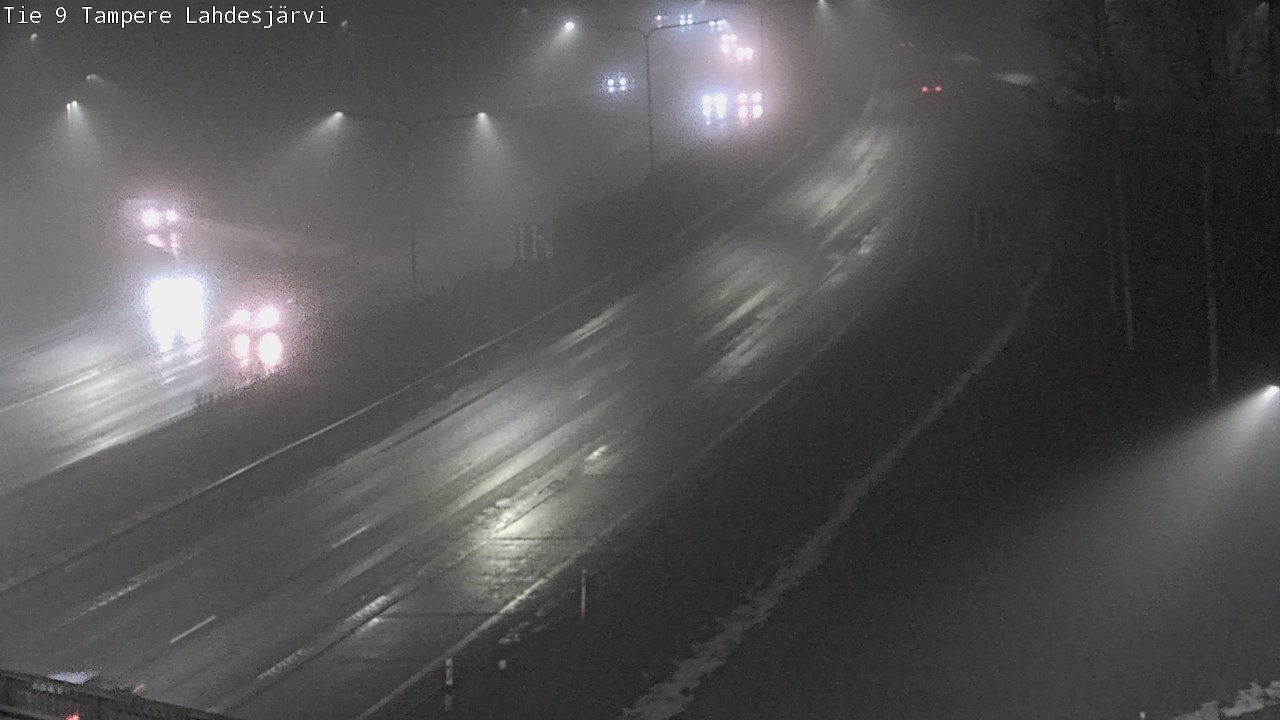 Weather Camera Image Väg 9 Tammerfors, Lahdesjärvi, Tampere, Pirkanmaa