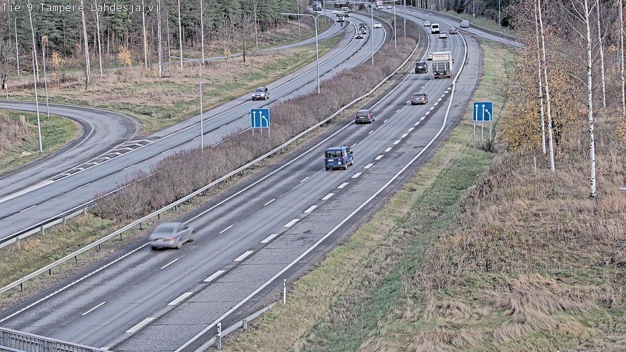 Kelikamerat Kuva Tie 9 Tampere, Lahdesjärvi, Tampere, Pirkanmaa