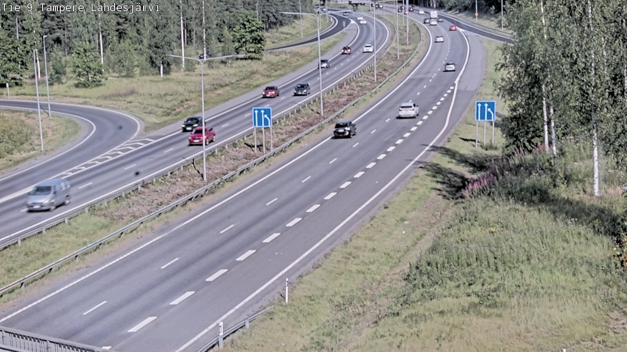 Kelikamerat Kuva Tie 9 Tampere, Lahdesjärvi, Tampere, Pirkanmaa