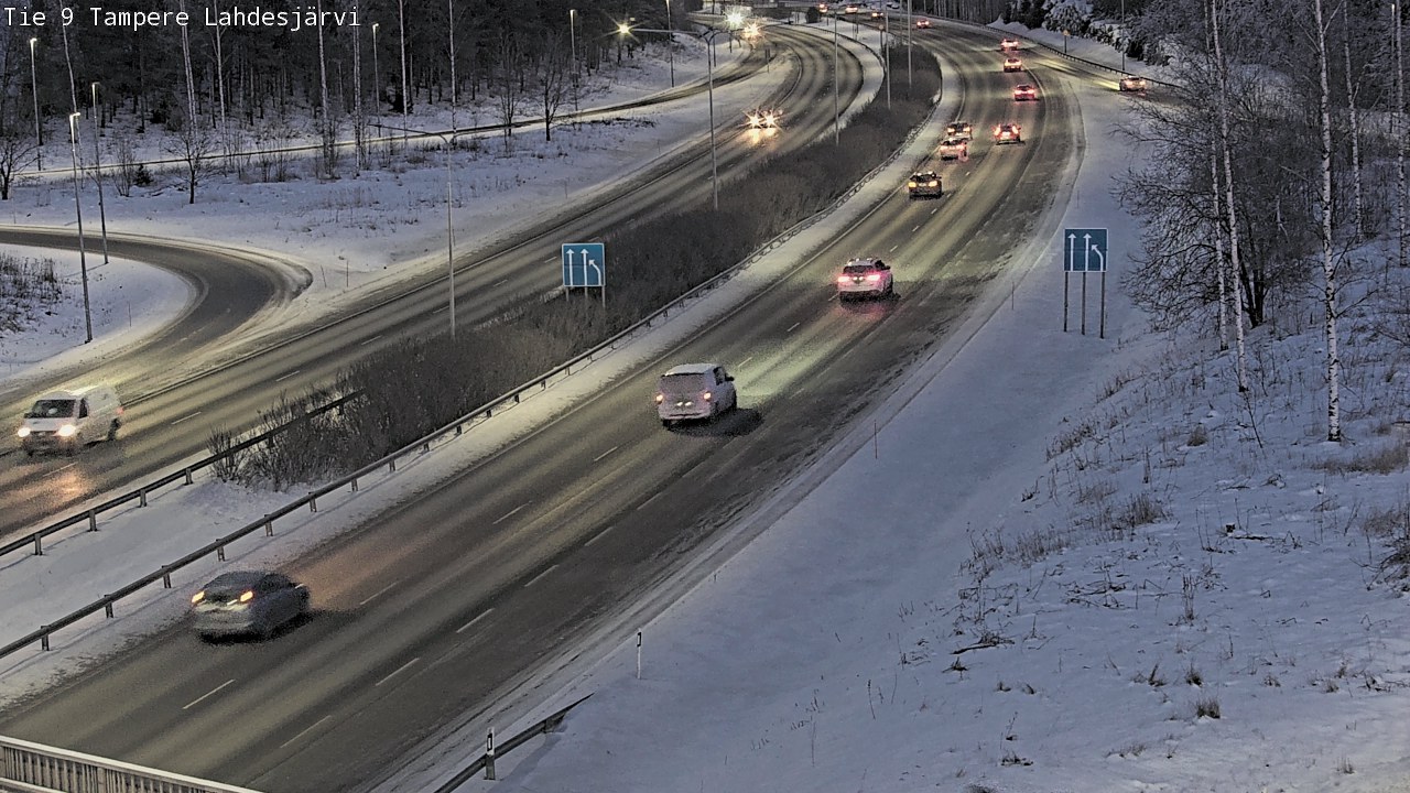 Kelikamerat Kuva Tie 9 Tampere, Lahdesjärvi, Tampere, Pirkanmaa