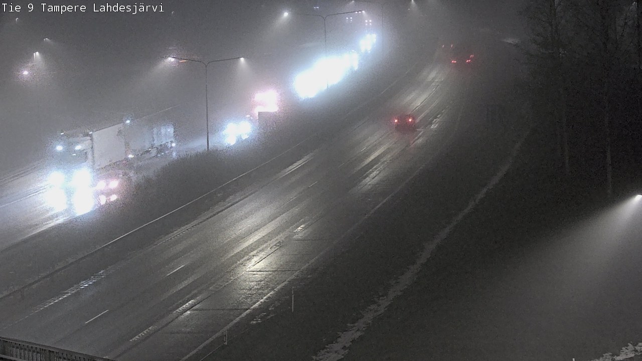 Weather Camera Image Väg 9 Tammerfors, Lahdesjärvi, Tampere, Pirkanmaa