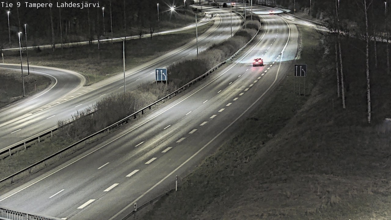 Weather Camera Image Road 9 Tampere, Lahdesjärvi, Tampere, Pirkanmaa