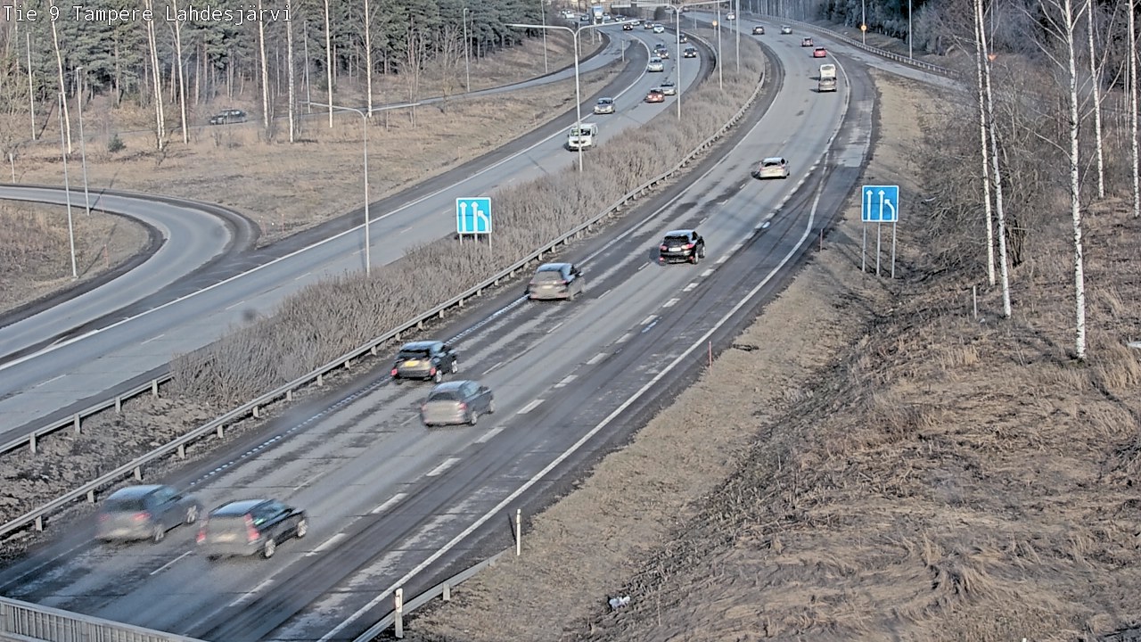 Weather Camera Image Road 9 Tampere, Lahdesjärvi, Tampere, Pirkanmaa
