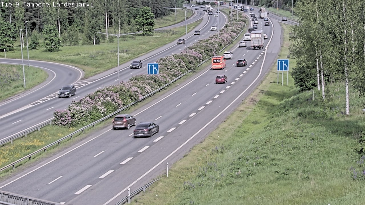 Kelikamerat Kuva Tie 9 Tampere, Lahdesjärvi, Tampere, Pirkanmaa