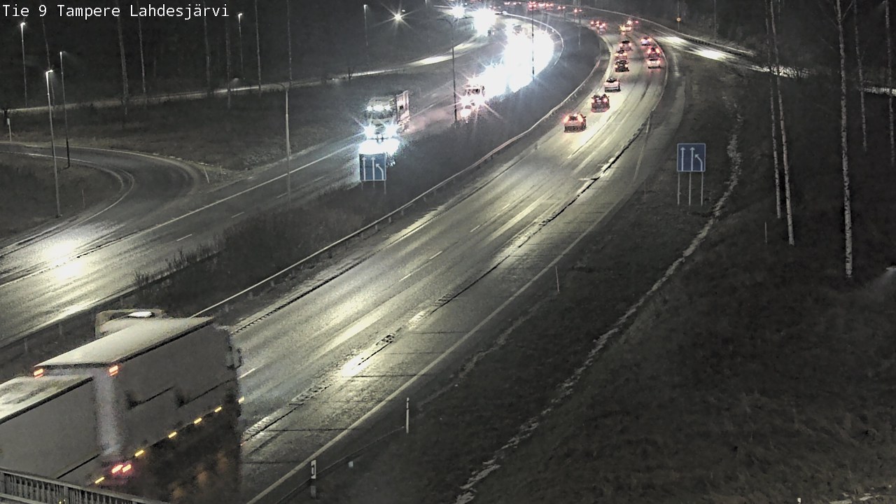 Weather Camera Image Väg 9 Tammerfors, Lahdesjärvi, Tampere, Pirkanmaa