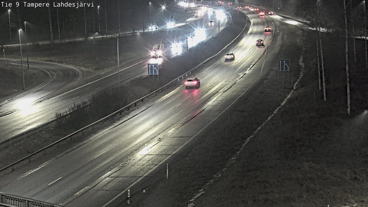 Weather Camera Image Väg 9 Tammerfors, Lahdesjärvi, Tampere, Pirkanmaa