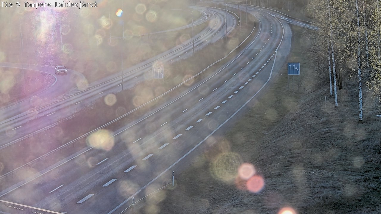 Weather Camera Image Road 9 Tampere, Lahdesjärvi, Tampere, Pirkanmaa