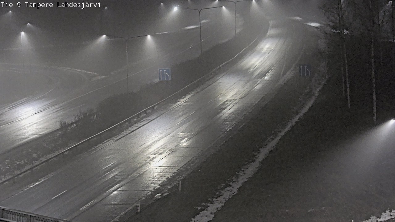 Weather Camera Image Väg 9 Tammerfors, Lahdesjärvi, Tampere, Pirkanmaa