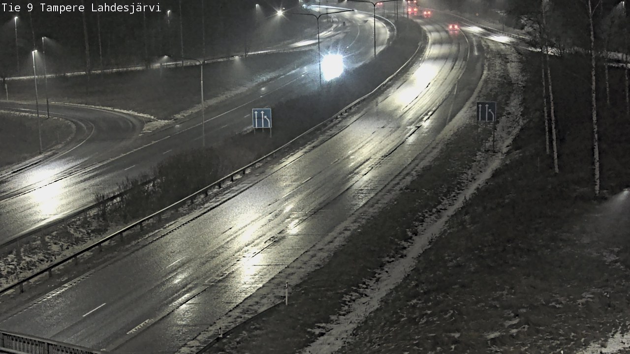 Weather Camera Image Väg 9 Tammerfors, Lahdesjärvi, Tampere, Pirkanmaa