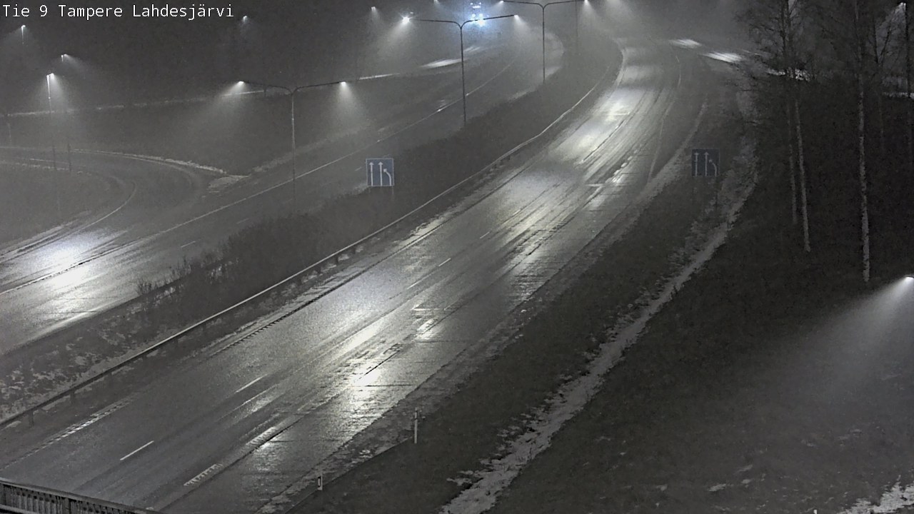 Weather Camera Image Väg 9 Tammerfors, Lahdesjärvi, Tampere, Pirkanmaa
