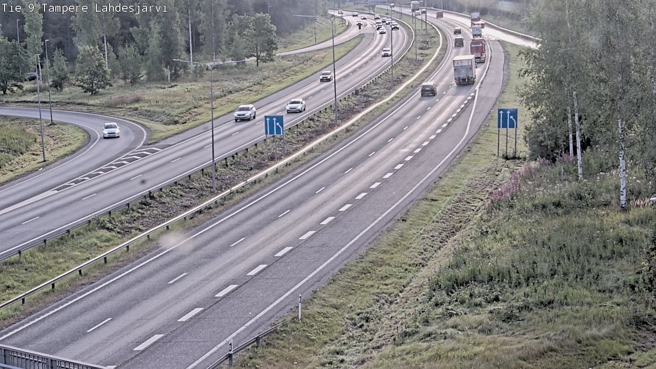 Kelikamerat Kuva Tie 9 Tampere, Lahdesjärvi, Tampere, Pirkanmaa