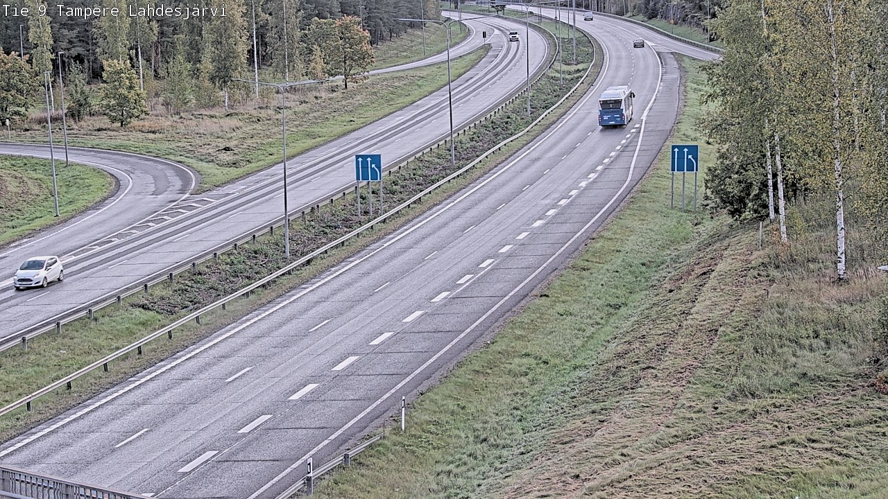 Weather Camera Image Road 9 Tampere, Lahdesjärvi, Tampere, Pirkanmaa