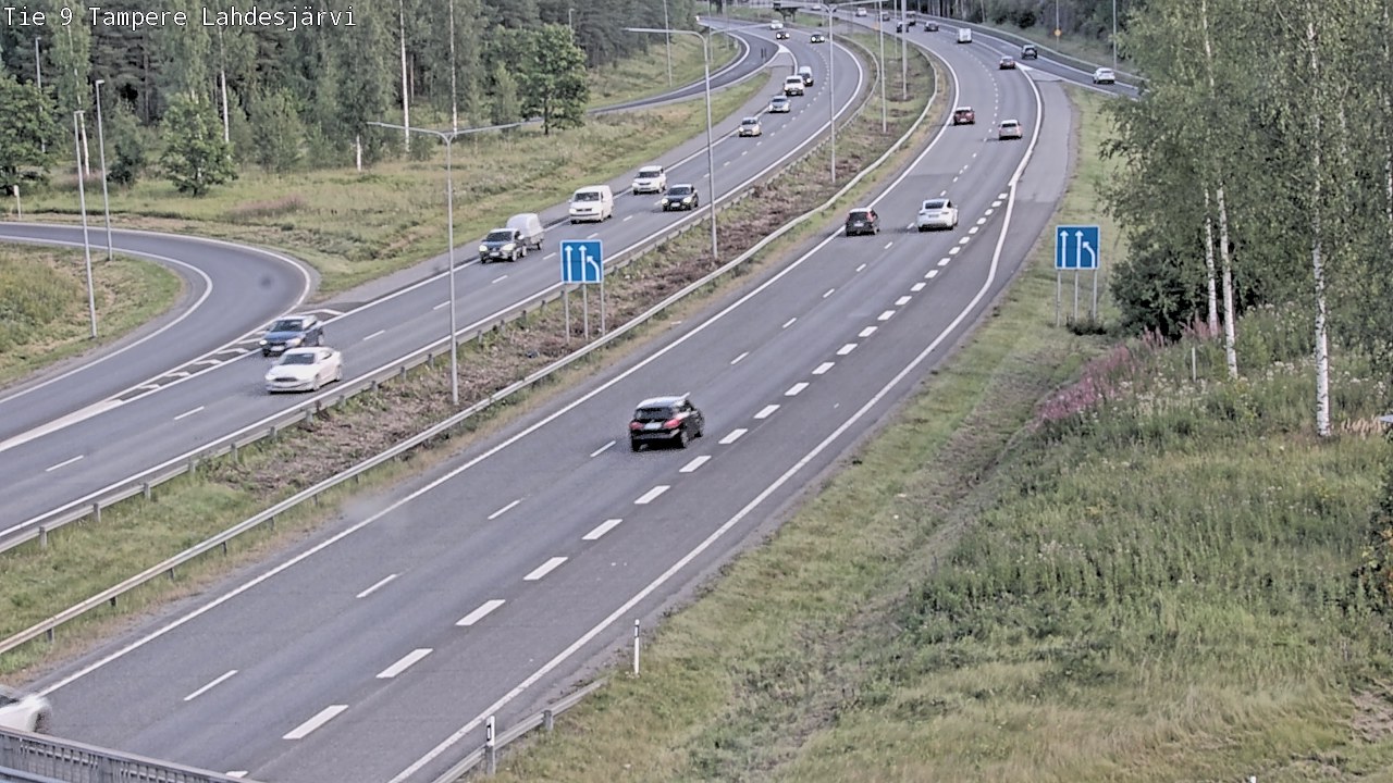 Kelikamerat Kuva Tie 9 Tampere, Lahdesjärvi, Tampere, Pirkanmaa
