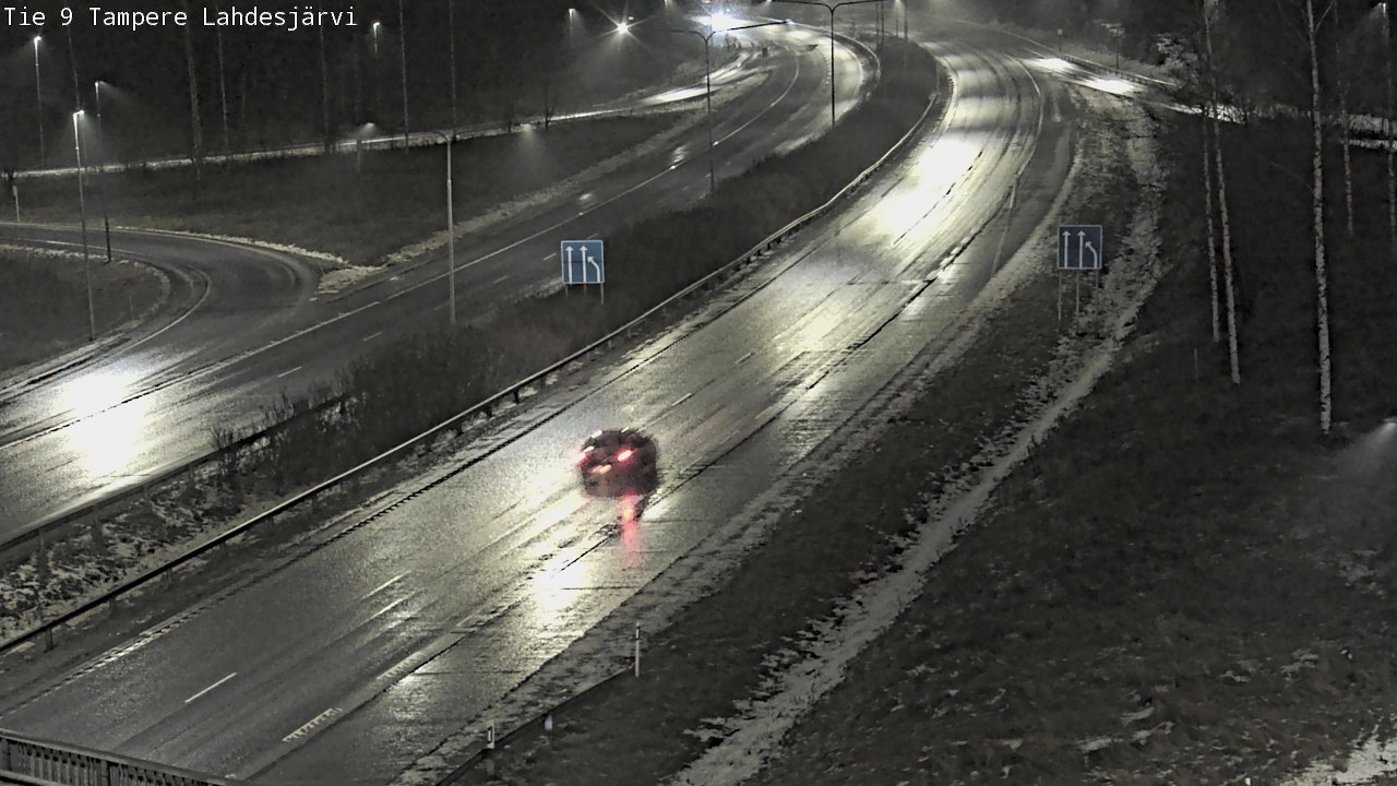 Weather Camera Image Väg 9 Tammerfors, Lahdesjärvi, Tampere, Pirkanmaa