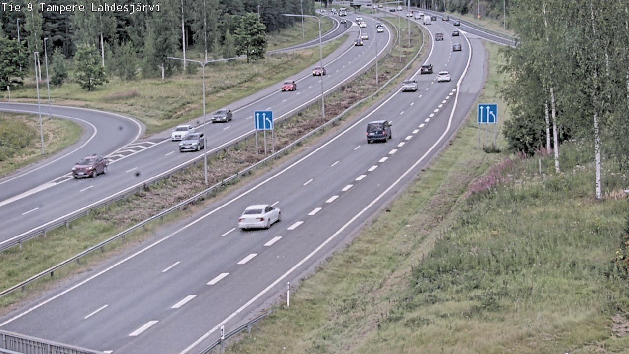 Kelikamerat Kuva Tie 9 Tampere, Lahdesjärvi, Tampere, Pirkanmaa