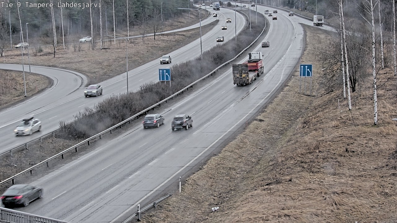 Kelikamerat Kuva Tie 9 Tampere, Lahdesjärvi, Tampere, Pirkanmaa