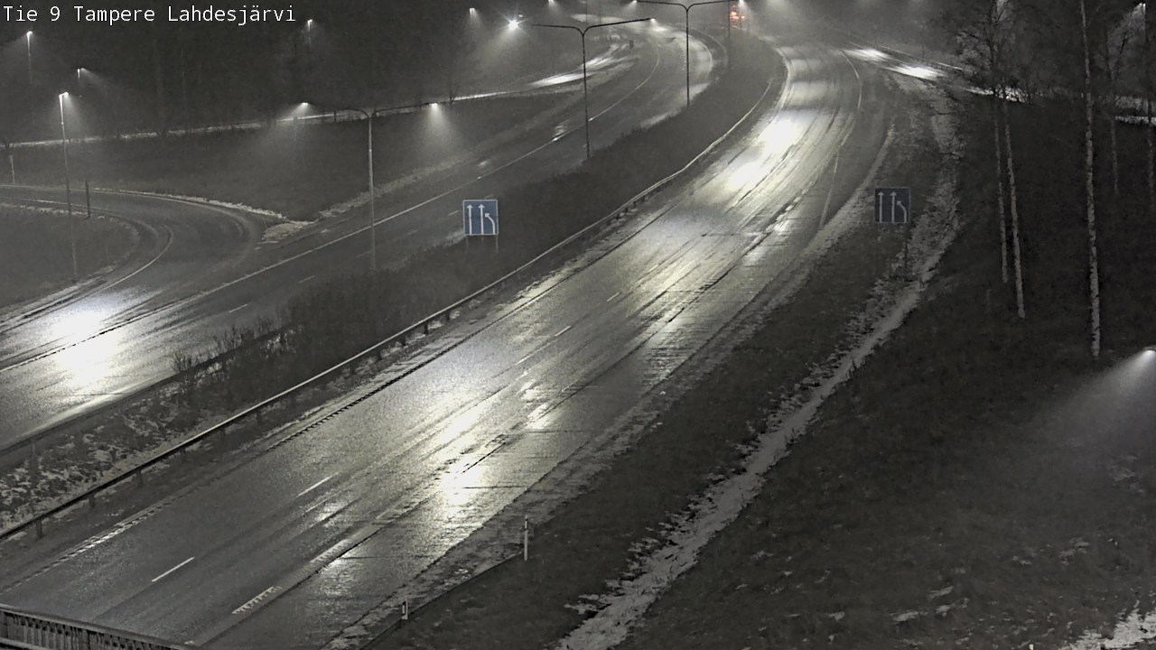 Weather Camera Image Väg 9 Tammerfors, Lahdesjärvi, Tampere, Pirkanmaa
