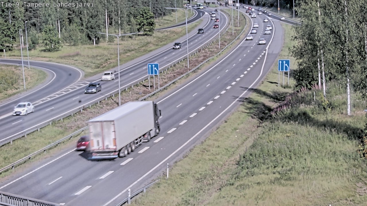 Kelikamerat Kuva Tie 9 Tampere, Lahdesjärvi, Tampere, Pirkanmaa