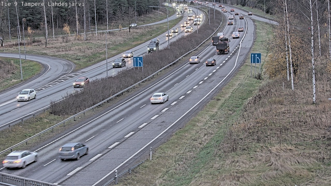 Kelikamerat Kuva Tie 9 Tampere, Lahdesjärvi, Tampere, Pirkanmaa