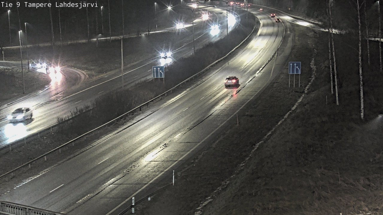 Weather Camera Image Väg 9 Tammerfors, Lahdesjärvi, Tampere, Pirkanmaa