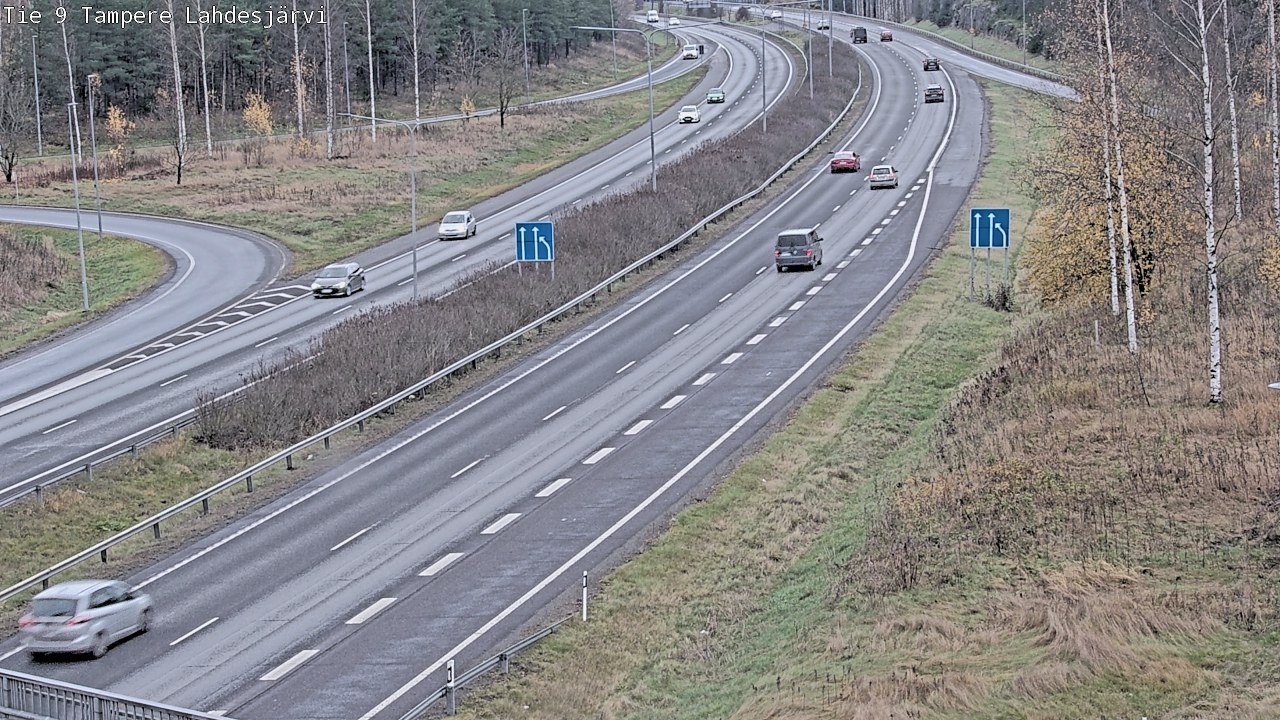 Kelikamerat Kuva Tie 9 Tampere, Lahdesjärvi, Tampere, Pirkanmaa