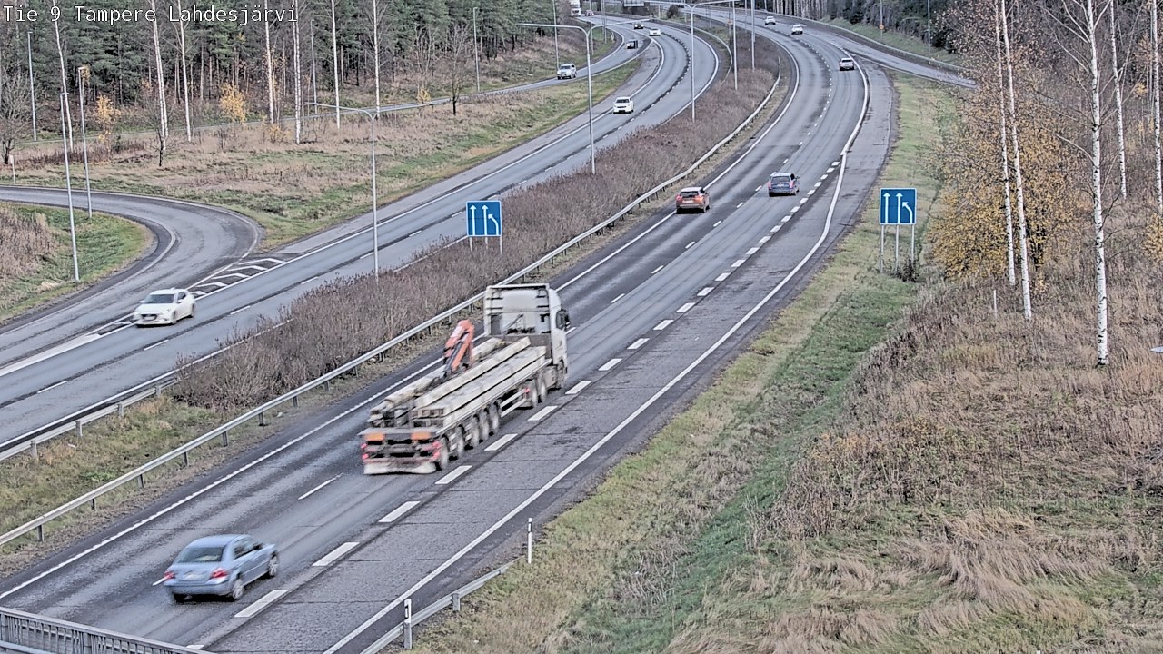 Kelikamerat Kuva Tie 9 Tampere, Lahdesjärvi, Tampere, Pirkanmaa