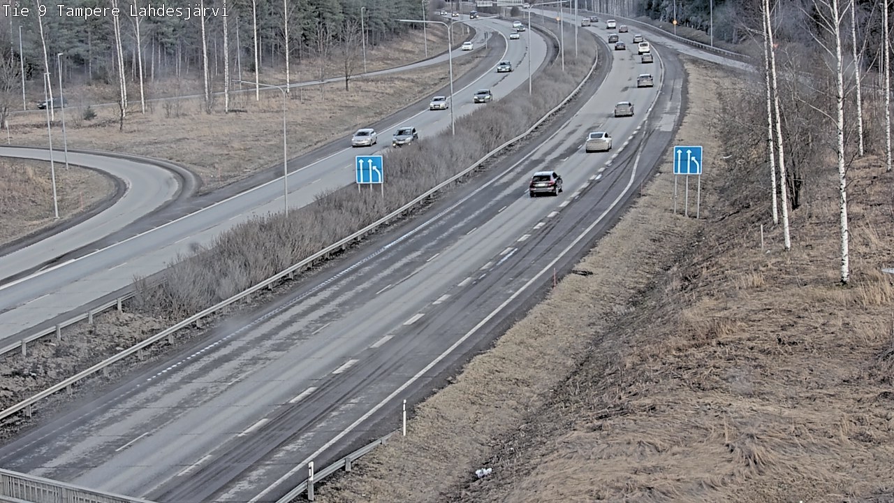 Kelikamerat Kuva Tie 9 Tampere, Lahdesjärvi, Tampere, Pirkanmaa