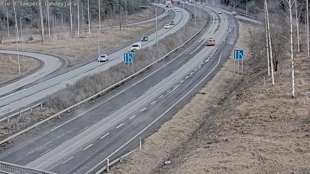 Kelikamerat Kuva Tie 9 Tampere, Lahdesjärvi, Tampere, Pirkanmaa