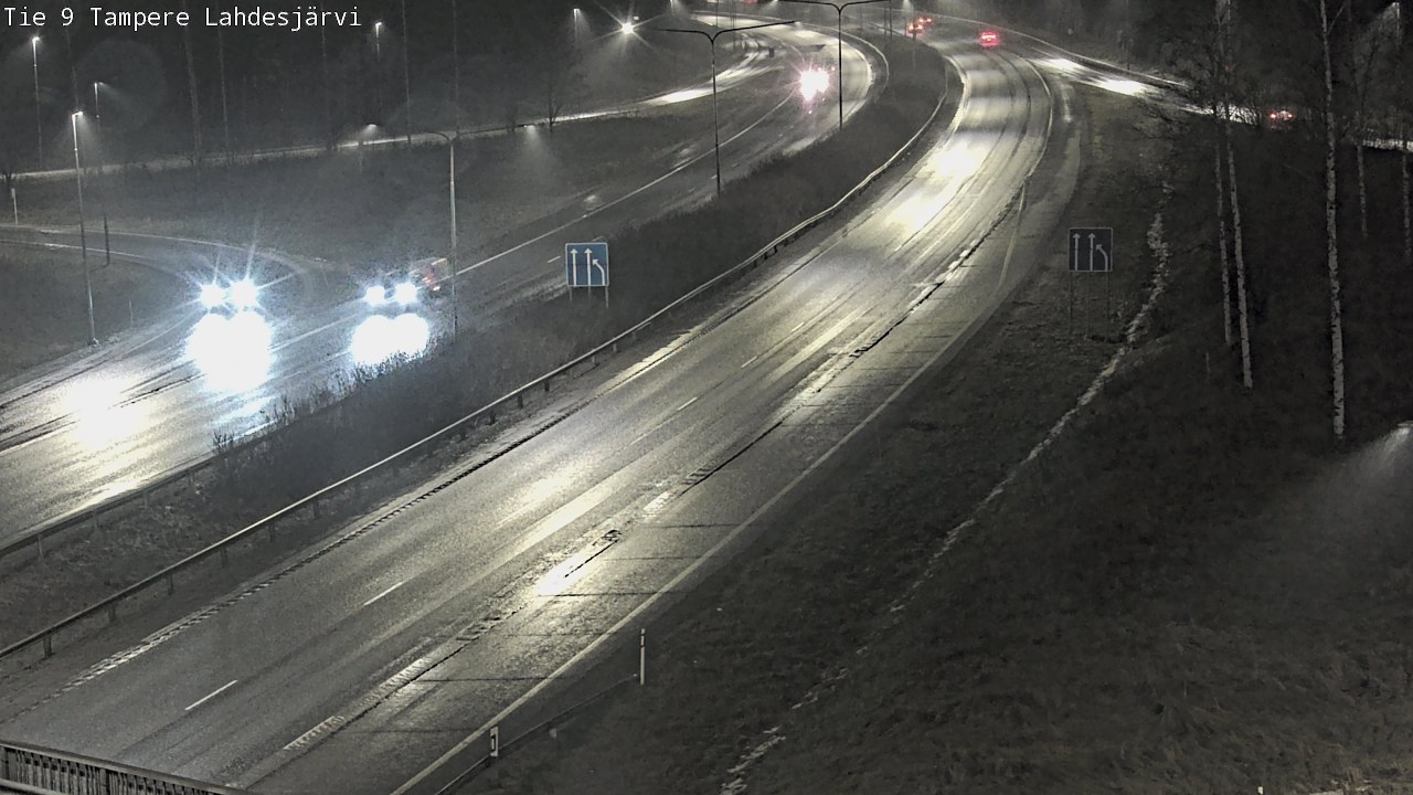 Weather Camera Image Väg 9 Tammerfors, Lahdesjärvi, Tampere, Pirkanmaa