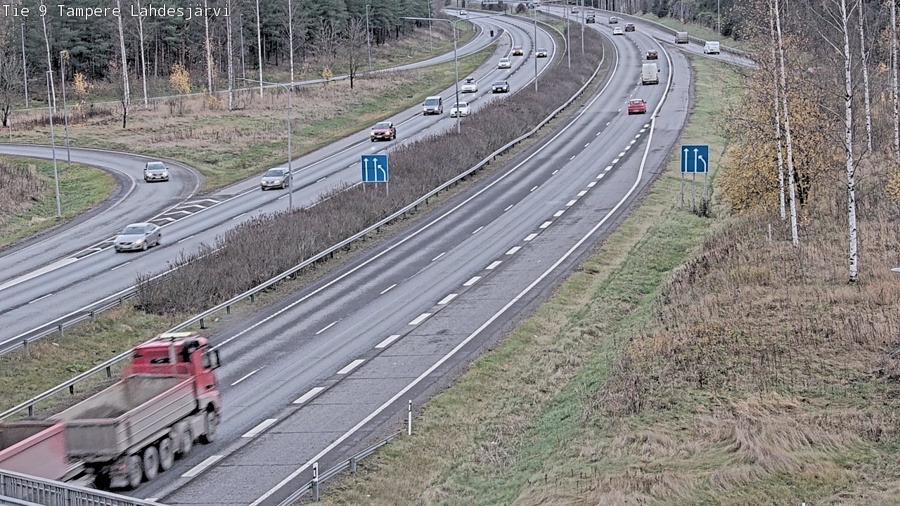 Kelikamerat Kuva Tie 9 Tampere, Lahdesjärvi, Tampere, Pirkanmaa