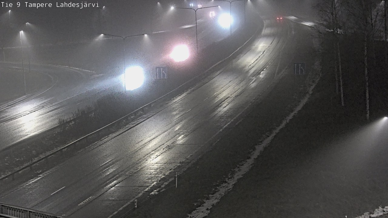 Weather Camera Image Väg 9 Tammerfors, Lahdesjärvi, Tampere, Pirkanmaa