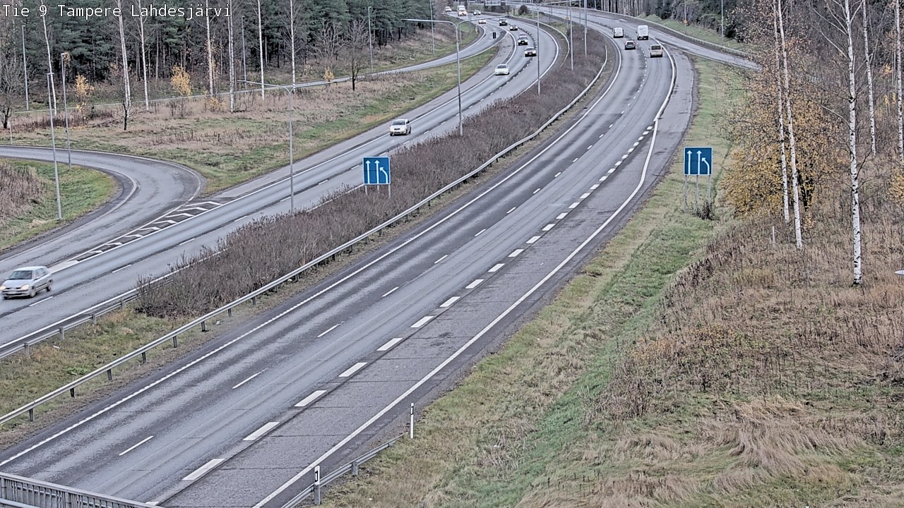 Kelikamerat Kuva Tie 9 Tampere, Lahdesjärvi, Tampere, Pirkanmaa