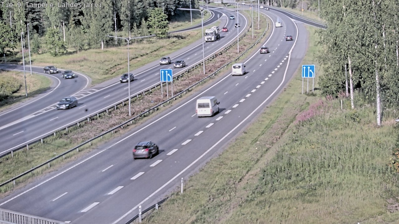 Kelikamerat Kuva Tie 9 Tampere, Lahdesjärvi, Tampere, Pirkanmaa