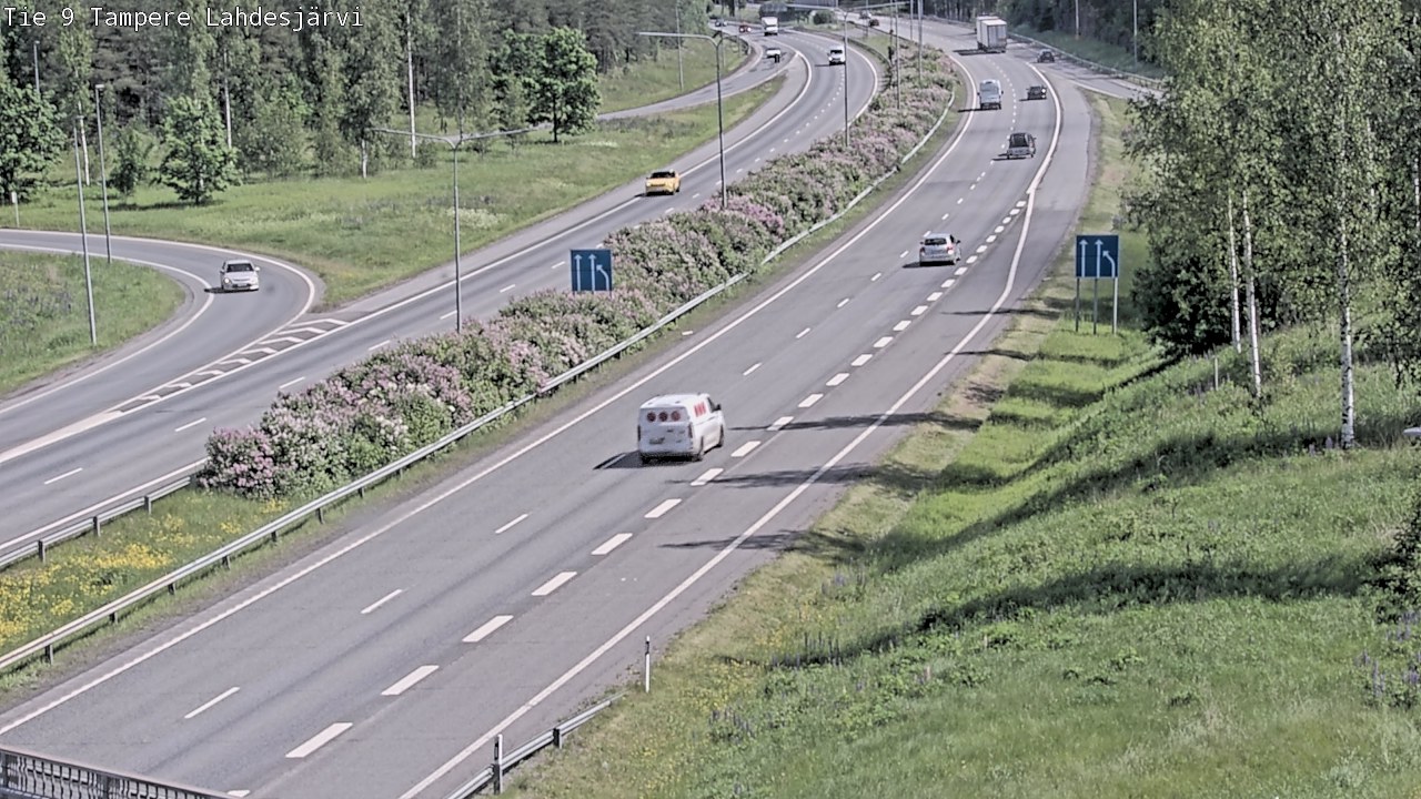 Kelikamerat Kuva Tie 9 Tampere, Lahdesjärvi, Tampere, Pirkanmaa