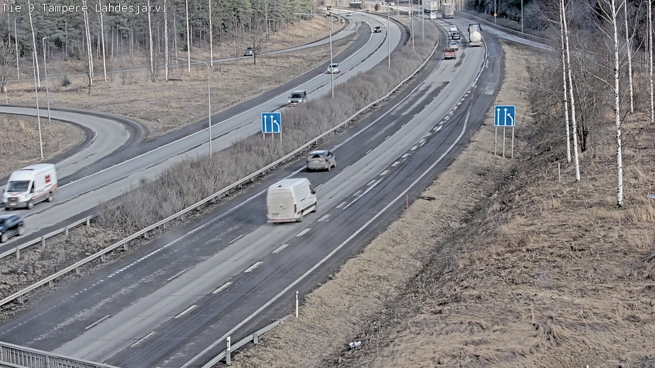 Kelikamerat Kuva Tie 9 Tampere, Lahdesjärvi, Tampere, Pirkanmaa