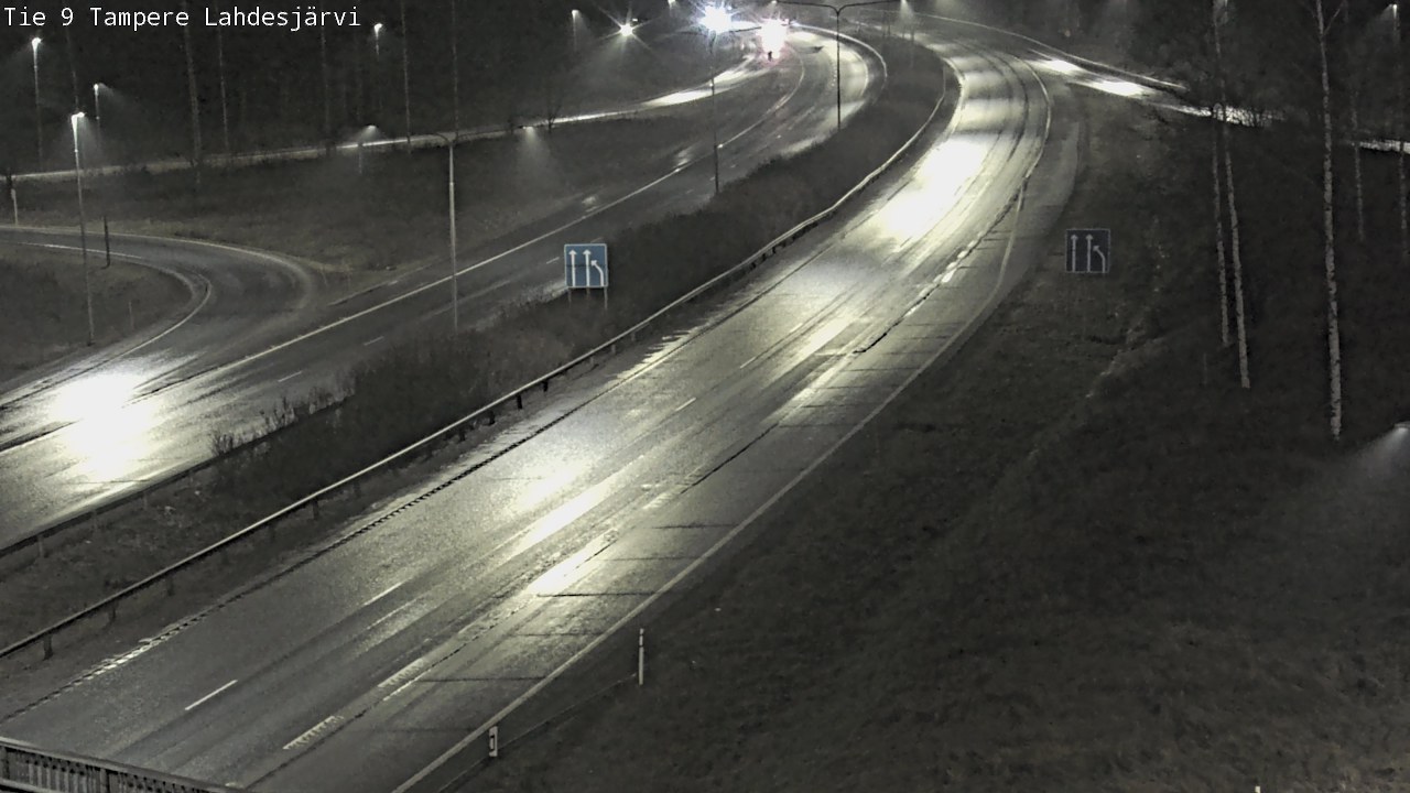 Weather Camera Image Väg 9 Tammerfors, Lahdesjärvi, Tampere, Pirkanmaa