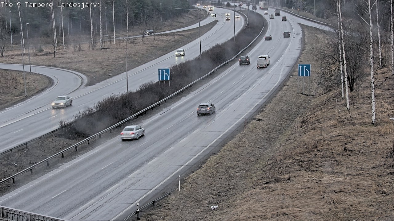 Kelikamerat Kuva Tie 9 Tampere, Lahdesjärvi, Tampere, Pirkanmaa