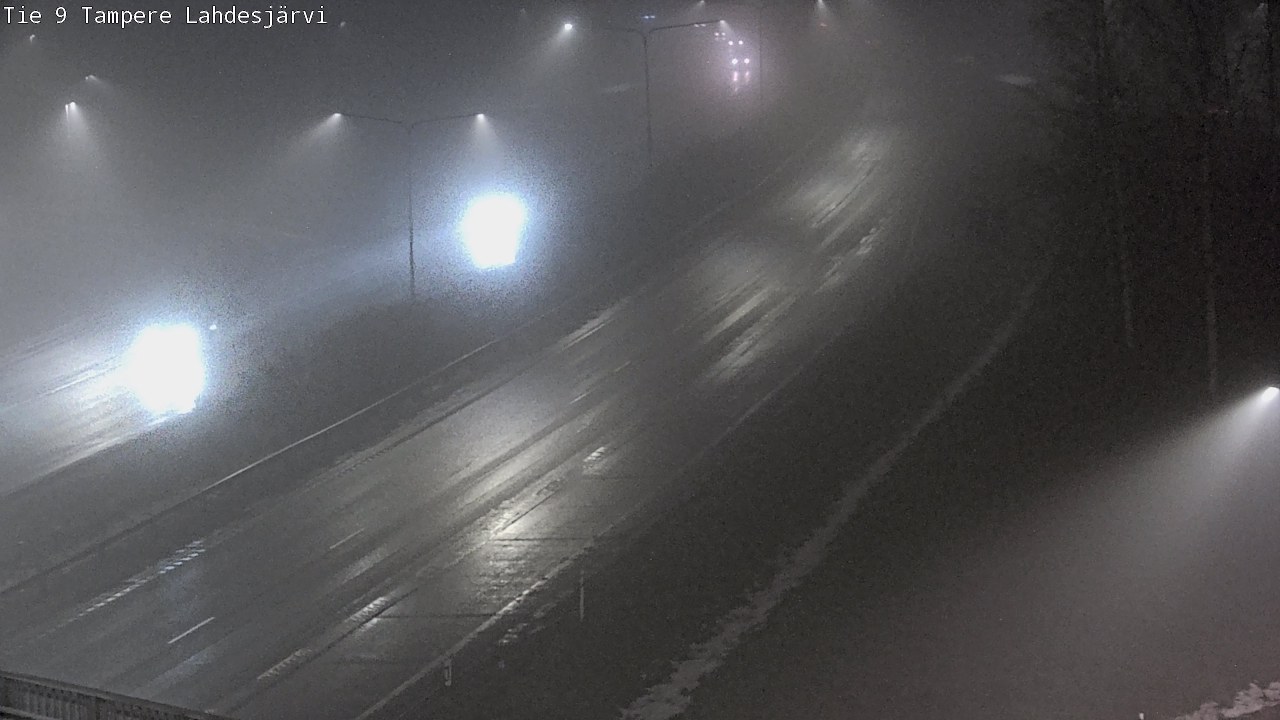 Weather Camera Image Väg 9 Tammerfors, Lahdesjärvi, Tampere, Pirkanmaa